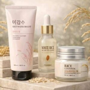 Premium Korean Rice Skincare Combo