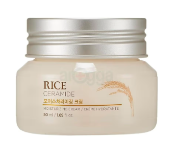 The Face Shop Rice Ceramide Moisture Cream 50ml – Hydrating & Brightening Cream